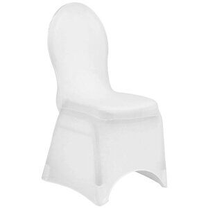 CV Linens Spandex Banquet Chair Cover White Bundle Set of 5 Event New in Package